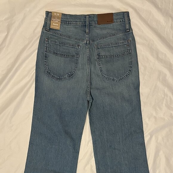 Madewell Jeans Womens 28 Blue High Rise Denim Casual Pants - Picture 3 of 16